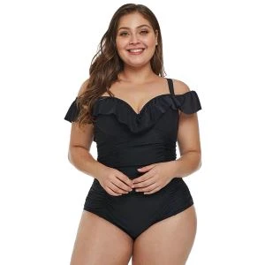 لباس زیر زنانه بزرگ نایلون Tankini لباس شنا