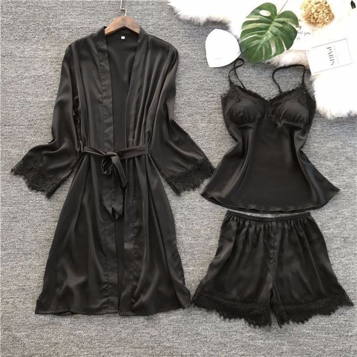 Women Silk Sexy Nightwear