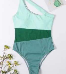 Splicing Solid Color Swimsuits suppliers