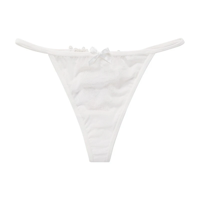 Seamless Sexy Lace Breathable Plus Size Women's Thong Daily Comfort Underwear